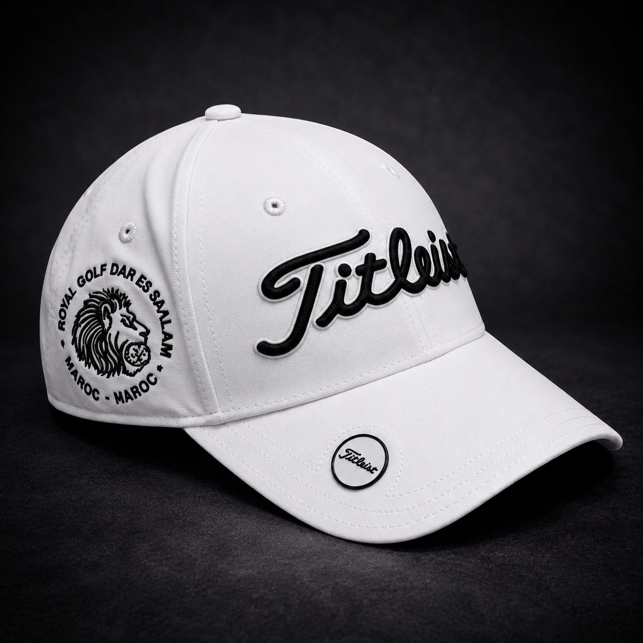 CASQUETTE TITLEIST BALL MARKER FEMME BLANC | NOIR – Image 1